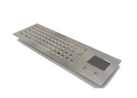 FCC PS/2 SUS304 Industrial Keyboard With Touchpad