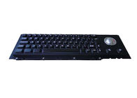 SUS304 IP65 Industrial Keyboard With Trackball 20mA Wired Panel Mount