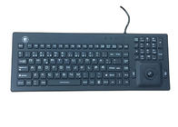 IEC 60512-4 106 Keys Waterproof Mechanical Keyboard 100mA PS2 With Trackball