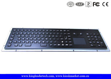 Buy IP65 Rated Black Metal Keyboard With Touch Pad,Function Keys And Number Keypad online manufacture
