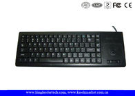 87Keys Plastic Industrial Keyboard With Mini Trackball In US English Layout And USB Interface