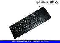 87Keys Plastic Industrial Keyboard With Mini Trackball In US English Layout And USB Interface