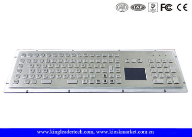 Buy IP65 Rugged Kiosk Metal Industrial Keyboard With Touchpad Function Keys And Number Keypad online manufacture