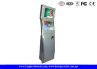 Vandal Resistant Interactive Touch Screen Kiosk With Dual Screen Anti Glare