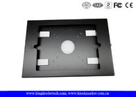 Lockable Matt Black Ipad Kiosk Stand Security For Ipad 2 / 3 / 4 / Air