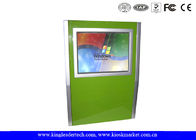 Slim SAW Touch Screen Wall Mount Kiosk For Self Service Information Checking