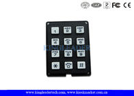 Rugged Plastic Industrial Numeric Keypad 12 Keys For Access Control System