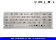 NEMA4 79 Keys Industrial Mini Keyboard With Flush Keys And Numeric Keypad