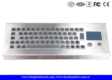 Buy Rugged Stainless Steel Industrial Desktop Keyboard PS/2 Or USB Interface With 65 Keys online manufacture