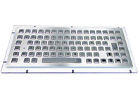 Rugged Industrial Stainless Steel Panel Mount Keyboard With 12 Function Keys