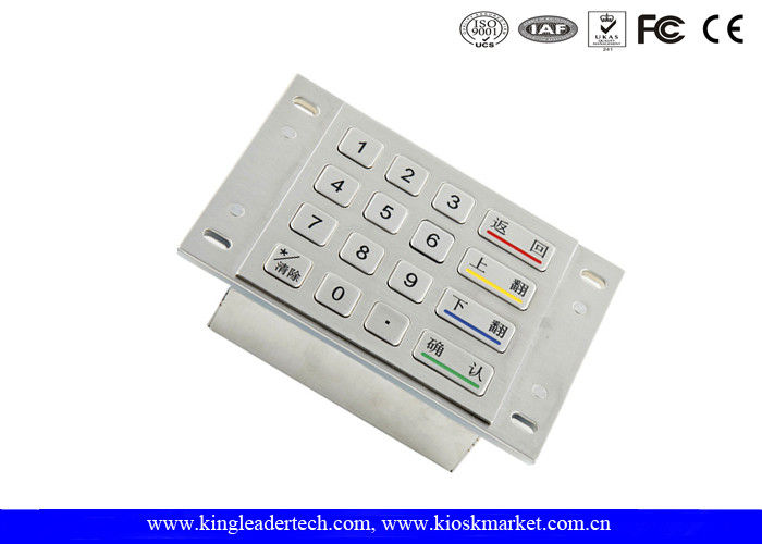 Metal keypad