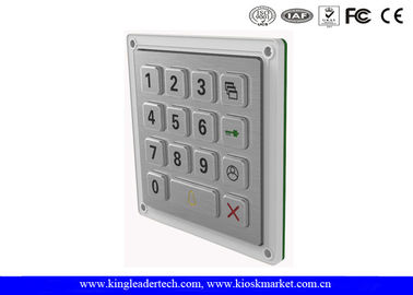 Door Metal Keypad 4 X 4 Matrix With Rugged Stainless Steel Material