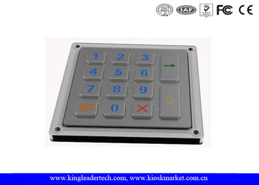 Led 14 Blacklight Keys 4 X 4 Matrix Door Access Keypad Backlit