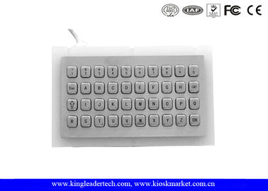 Rugged Water proof Panel Mount Keyboard Metal , mini keyboard industrial with 40 Keys