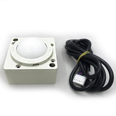 robust Trackball Module Industrial Graded Polycarbonate Casing With 50mm Plastic Ball