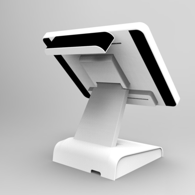 Windows Android Stylish Light-weighted Touchscreen POS Terminal with Two Display