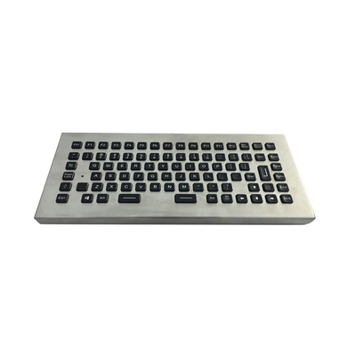 Desktop Rugged Vandal-proof Water-proof Backlit Keyboard Waterproof With Reinforced Cable
