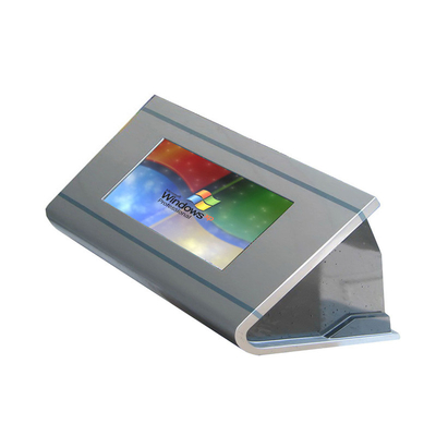 Rugged Steel Enclosure Desktop Kiosk Vandal Proof IR Touchscreen 15" - 19"