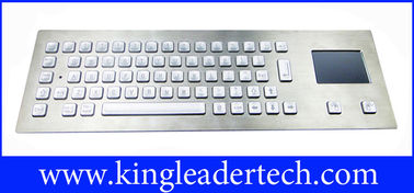 Dust-Proof Illuminated Metal Keyboard Silver With 65 LED Individually-Lit Keys