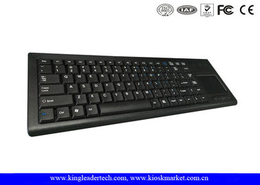 87 Keys Plastic Industrial Keyboard With Optical Touchpad , USB Or PS / 2