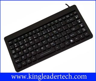 Rugged Super Slim IP68 Waterproof Silicone Keyboard With Function Keys