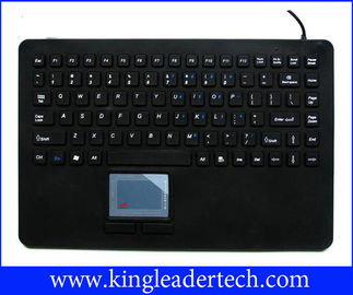 IP68 Waterproof Silicone Keyboard With Integrated Touchpad In USB Interface