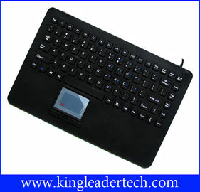 IP68 Waterproof Silicone Keyboard With Integrated Touchpad In USB Interface