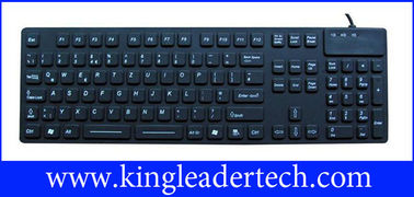 Super Slim Waterproof Silicone Keyboard With FN Keys And Numeric Keypad In USB Interface
