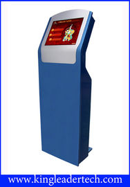 Vandal-Proof Modern Design Freestanding Touch Screen Kiosk With SAW Touch
