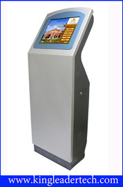 Customized SAW Touch Screen Hotel Check In Check Out Kiosk Stand