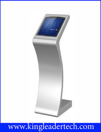 19" Vandal Proof Touch Screen Kiosk Stand For Shopping Mall Information Checking