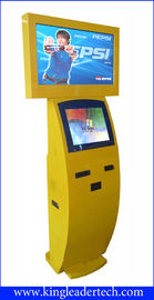 TFT LCD Touch Screen Kiosk For Airport Office Building With Camera Card Reader Thermal Printer