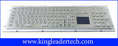 Customizable Industrial Keyboard With Touchpad Stainless Steel Vandal Proof