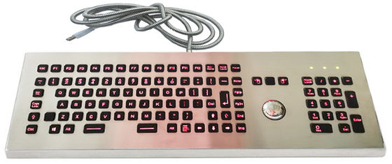 Waterproof and dustproof industrial computer keyboards are suitable for factory environments.