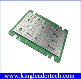 Ruggedized Vandal-Resistant Metal Numeric Keypad With 16 Large Metal Keys For Vending Machine