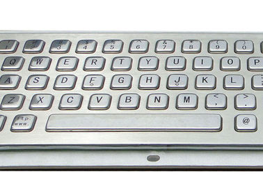 64 Keys Panel Mount Industrial Keyboard 20mA For Cabinet Kiosk