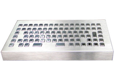 Stand Alone Metal Industrial Desktop Keyboard With Customizable Language Layout