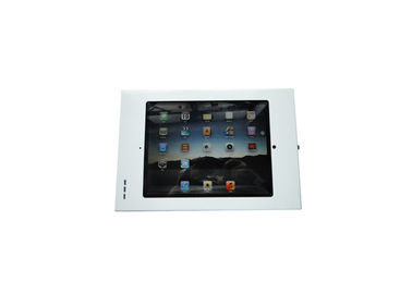 Theft Resistant Ipad Kiosk Stand Sturdy Metal Enclosure For Apple Pad / SM Tablet