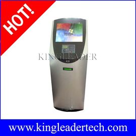 Slim touchscreen Payment ticketing kiosk with barcode scanner and printer  TSK8006