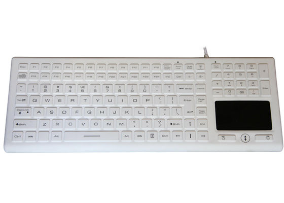 IP68 Waterproof Touchpad Keyboard constructed with medical and industrial grade silicone to withstand exposure to liquids and harsh cleaning procedures
