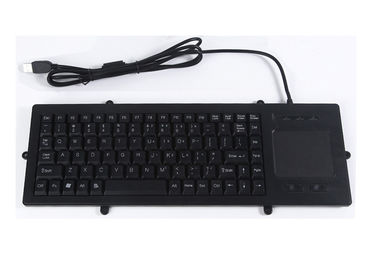 100mA 88 Keys Plastic Industrial Keyboard With Trackpad Mouse