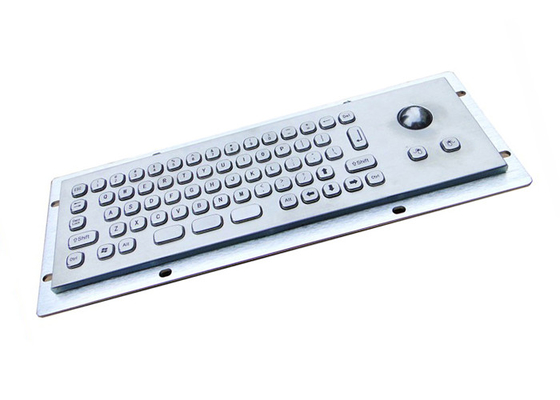 Customizable Compact Small Kiosk Industrial Keyboard With Optical Trackball