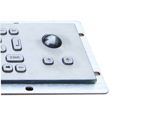 Customizable Compact Small Kiosk Industrial Keyboard With Optical Trackball