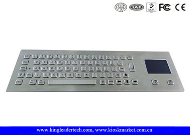 Industrial Keyboard With Touchpad And 64 Keys IP65 Rated For Kiosk