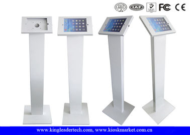 Freestanding iPad Kiosk Stand Enclosure With Lockable Mechanism Design