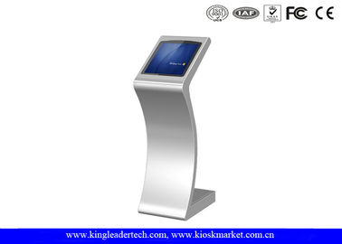 High-Sensitivity 19" Touch Screen Kiosk Stand In Super-Slim Design