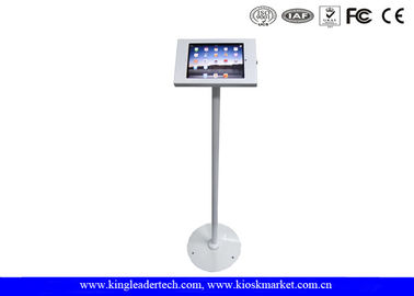 Stylish Free Standing iPad Security Kiosk Stand Enclosure With Round Base