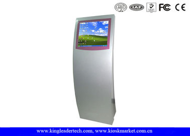 Curved Designed Interactive Touch Screen Museum Kiosk With 19Inch SAW Touch