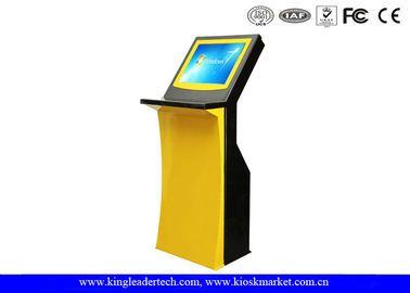 Stylish Self Service Touch Screen Kiosk 19Inch For Airport Information Checking