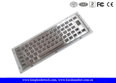 NEMA4 High Vandal-Proof Industrial Mini Metal Keyboard For Kiosk Applications